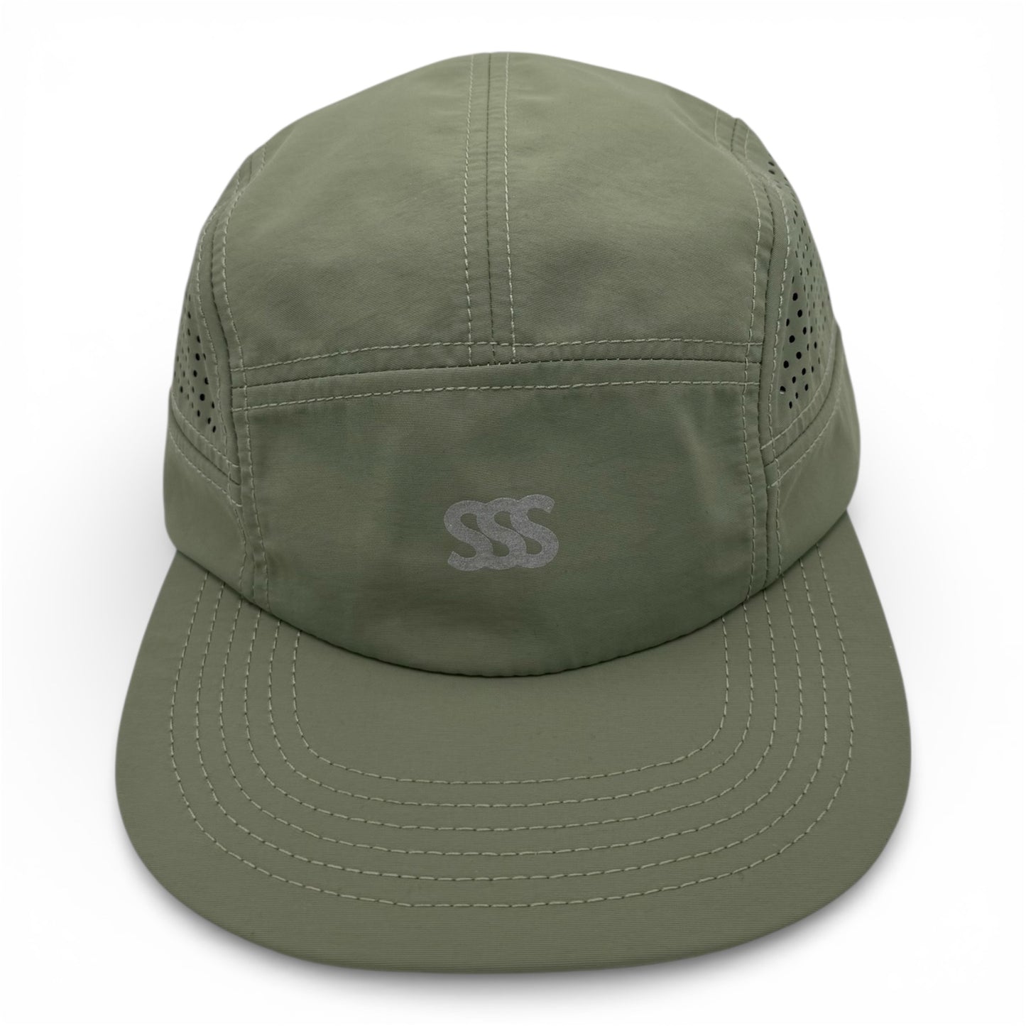 Alpine Sage 8 Panel Running Cap