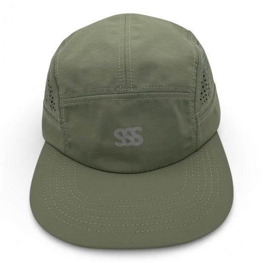 Alpine Sage 8 Panel Running Cap