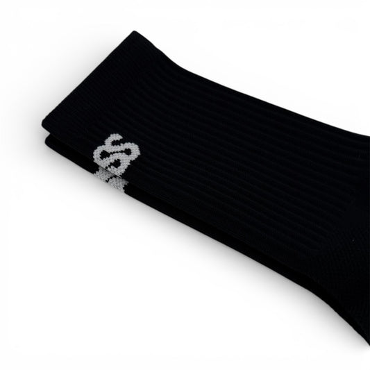 Midnight Black Running Socks